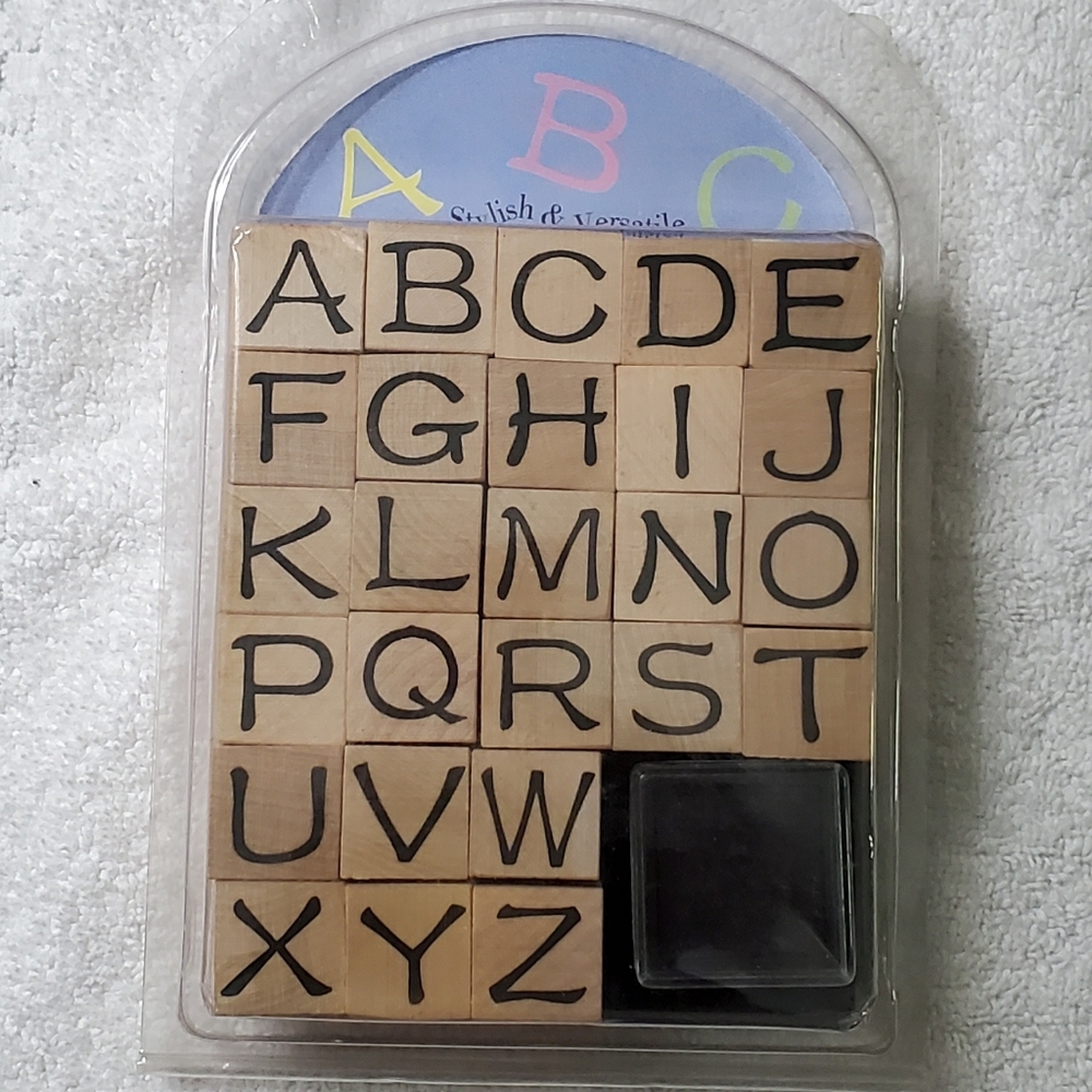 Stampabilities Alphabet Stamp Set